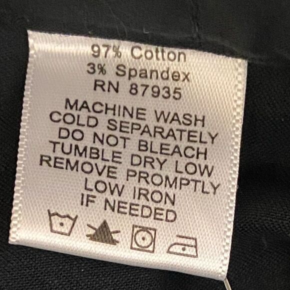 Susan Graver - Cotton Bermuda Shorts - size 1X NWT - Picture 6 of 7